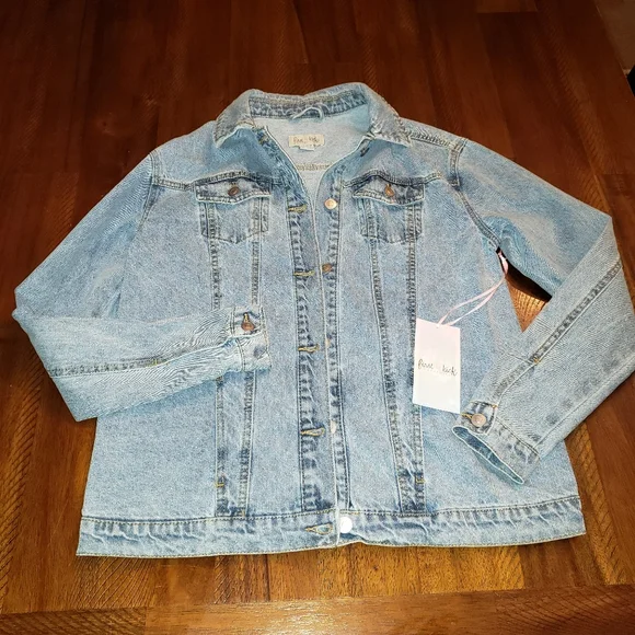 NWT "MAMA" Jean Jacket - Picture 8 of 9